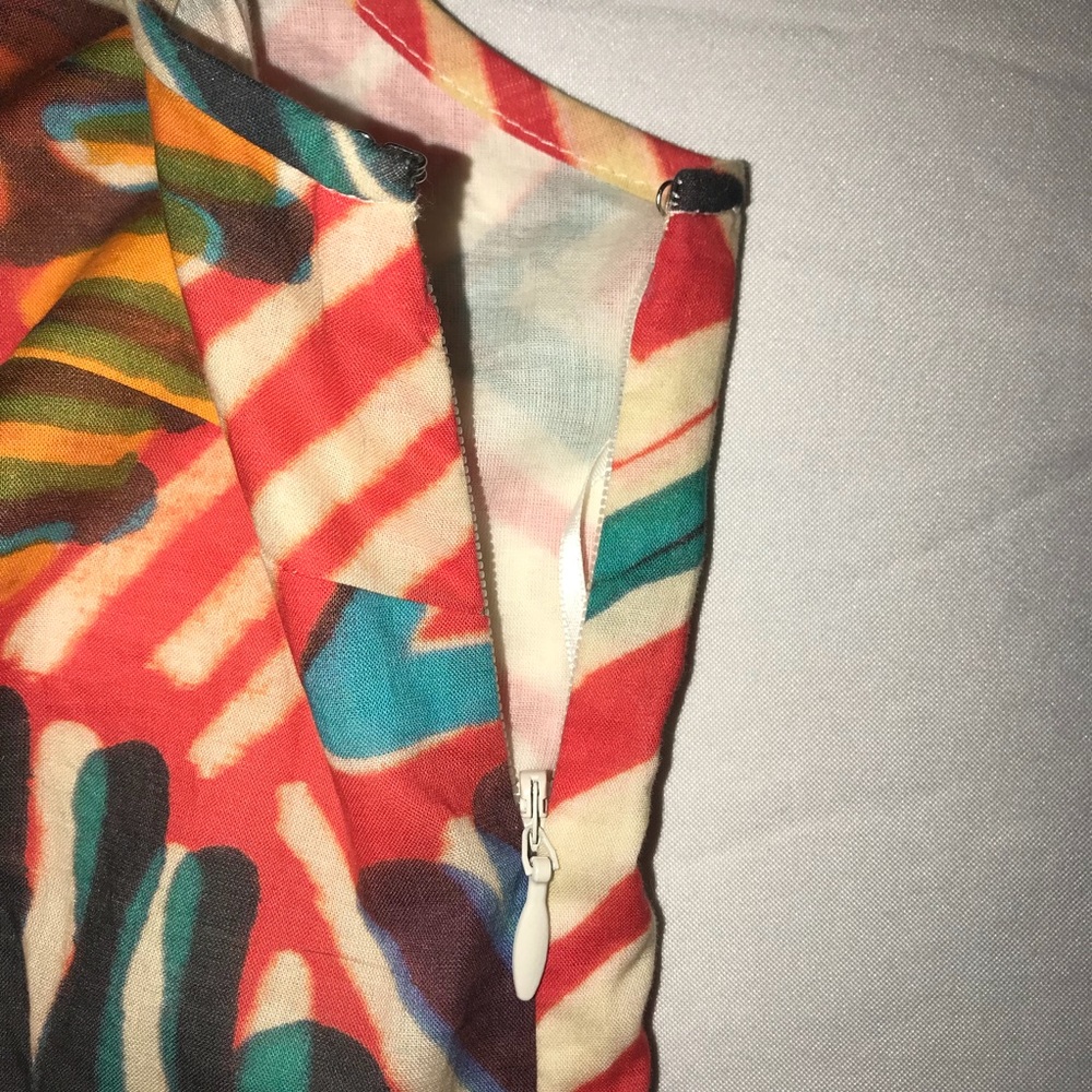J. Crew Colorful Racerback Dress - Picture 6 of 8